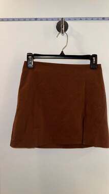 Sunday Best Aritzia Olive Mini Skirt Brown Size 0